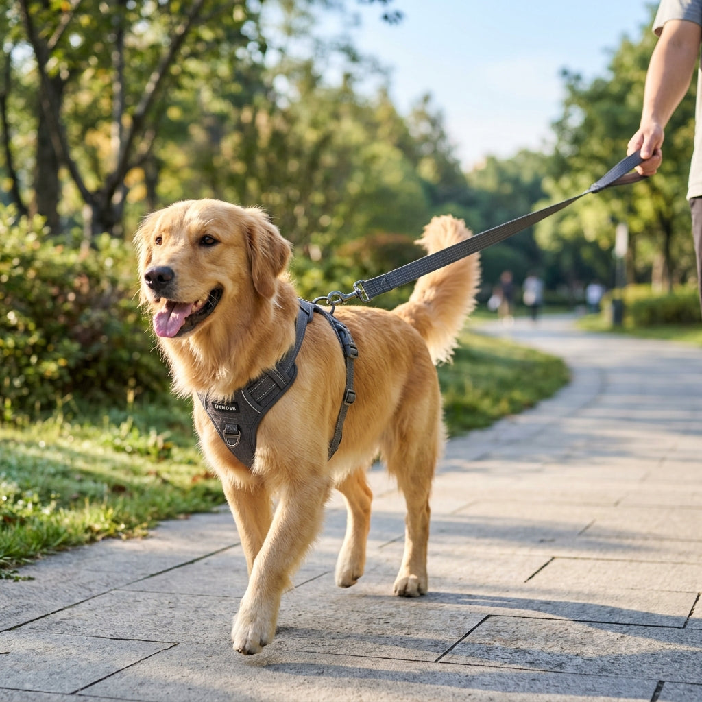 HARNESSES & LEASHES